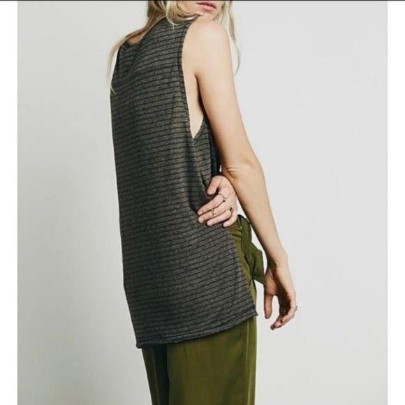 Free People Weekend Warrior Tank Linen Blend  XS - Picture 5 of 8